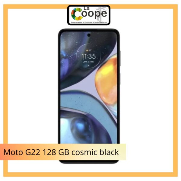 Celular Motorola G22 128gb Cosmic Black